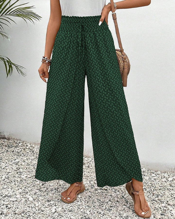 Lune London | Women's Trousers with Geometric Print