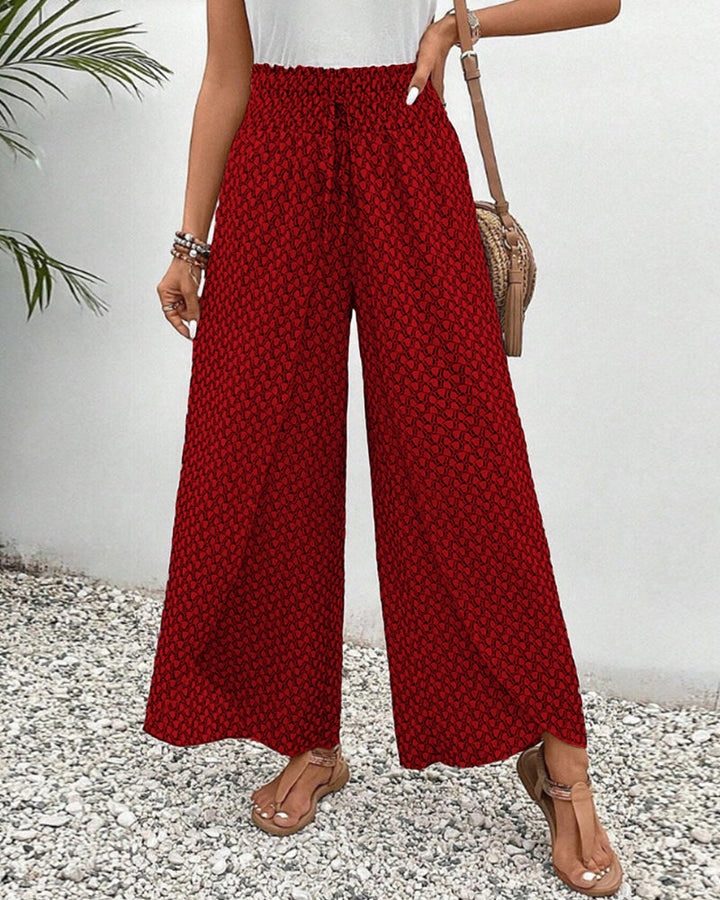 Lune London | Women's Trousers with Geometric Print