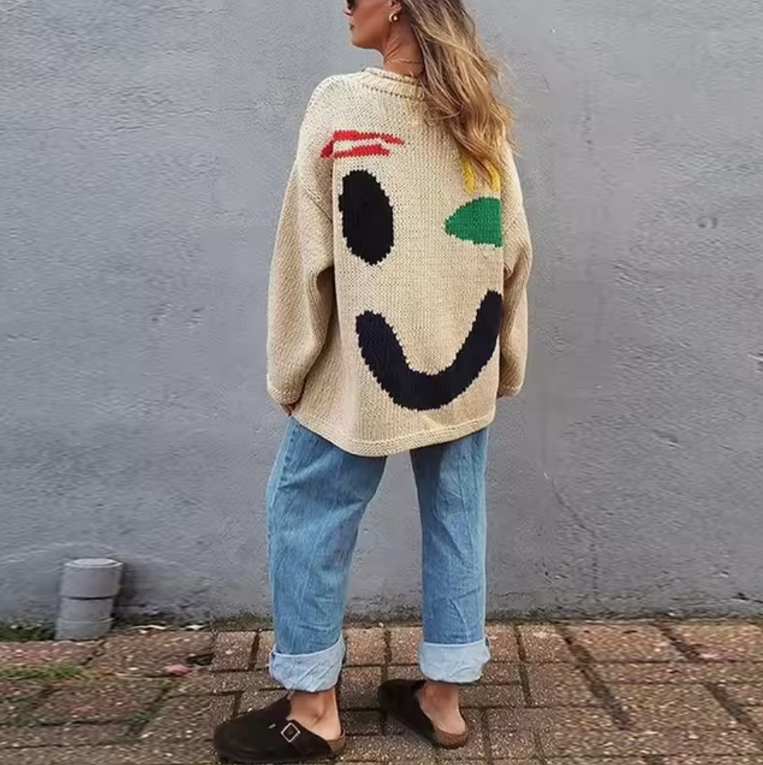 Lune London | Cozy oversized cotton knit sweater