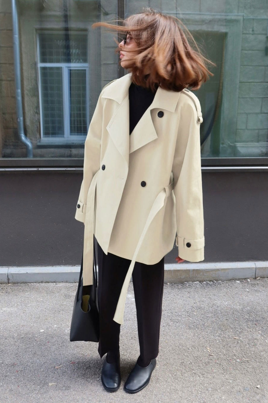 Lune London | Collarless Curly Fit Jacket