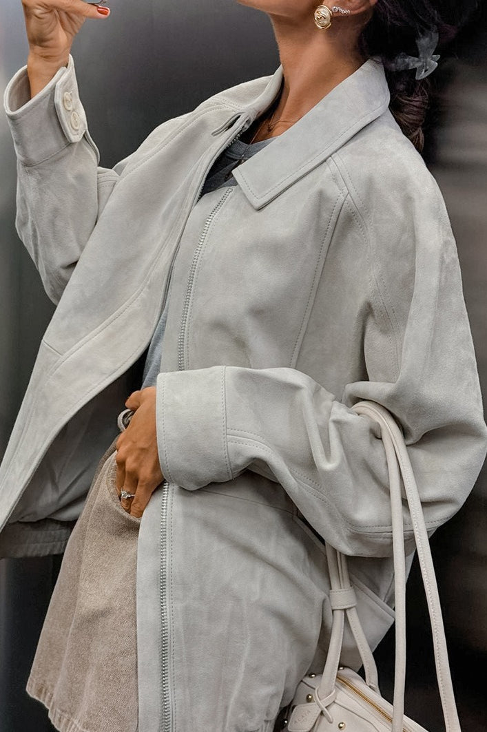 Lune London | Vintage Gray Long Sleeve Jacket