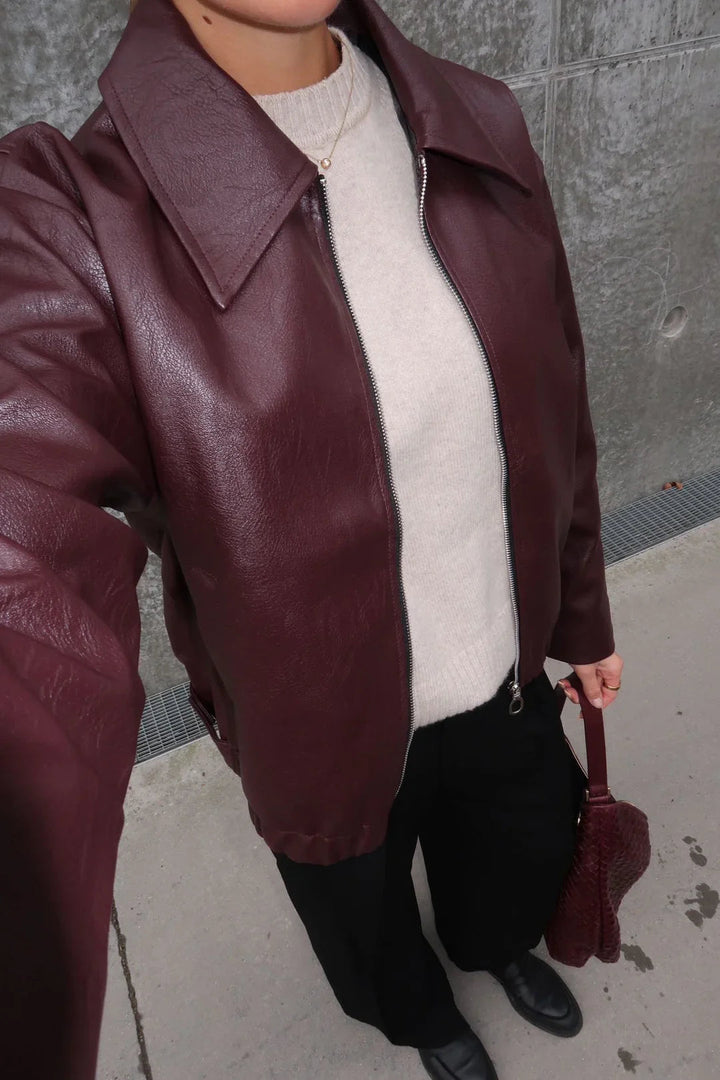 Lune London | Jacket - Burgundy
