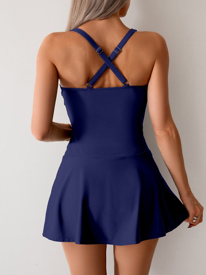 Lune London | Split Skirt Swimsuit