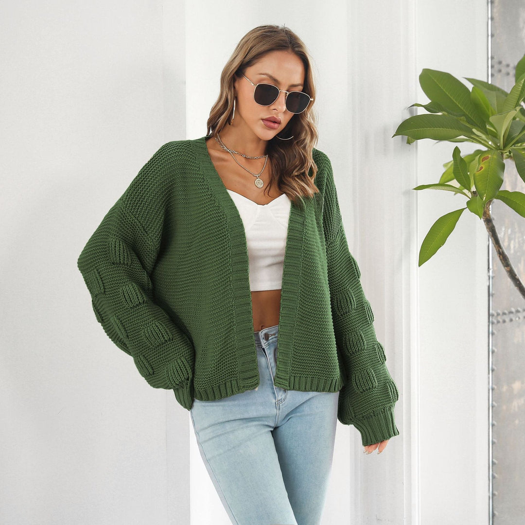Lune London | Cardigan with Puff Sleeves