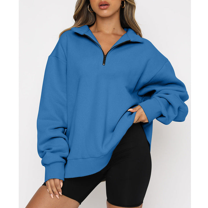 Lune London | Sweatshirt with collar for women