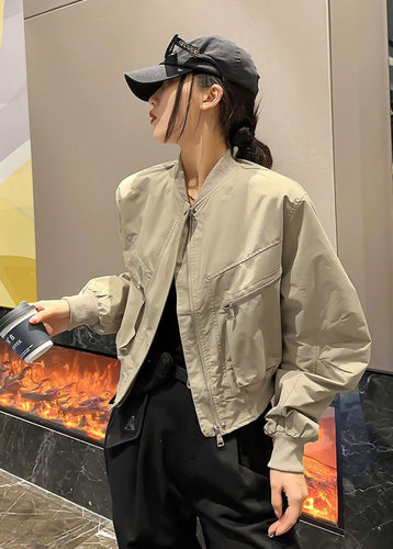 Lune London | Bomber jacket – Loose fit with zipper pocket details