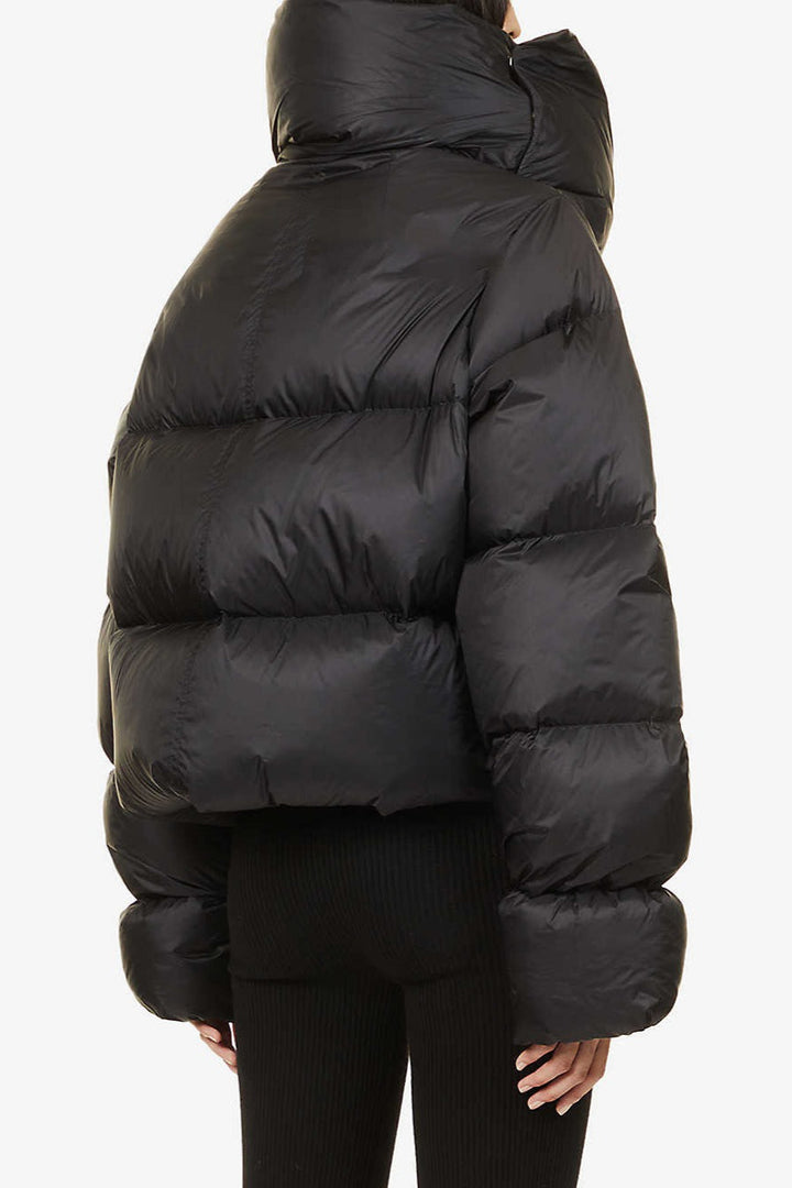 Lune London | Neck Scarf Collar Quilted Puffer Jacket