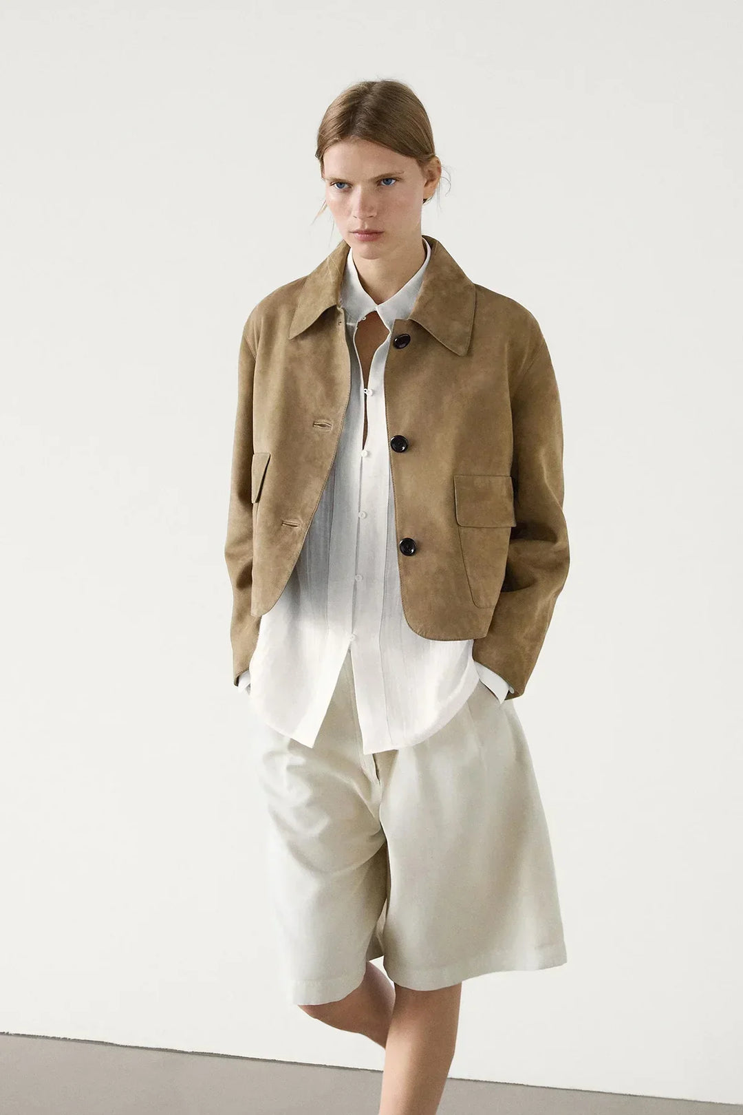 Lune London | Suede jacket with pocket