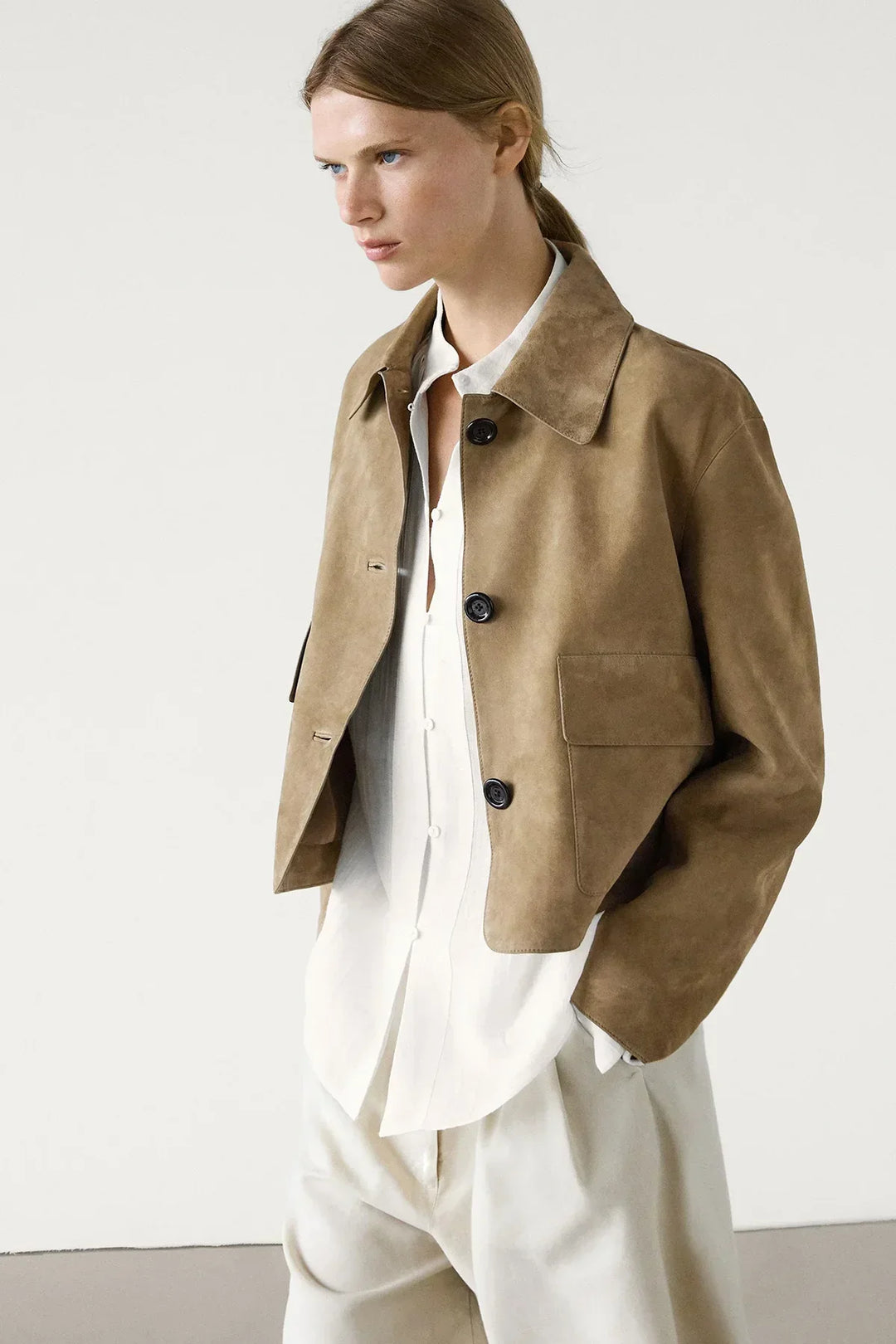 Lune London | Suede jacket with pocket
