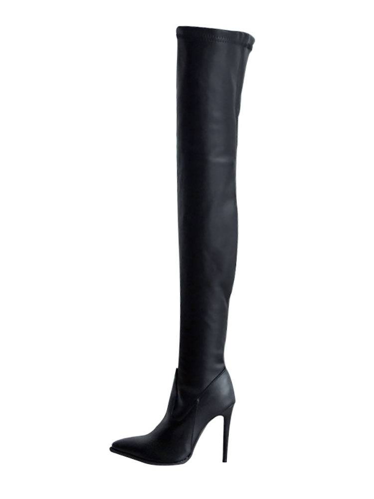 Lune London | Flat Over-The-Knee Boots for Winter
