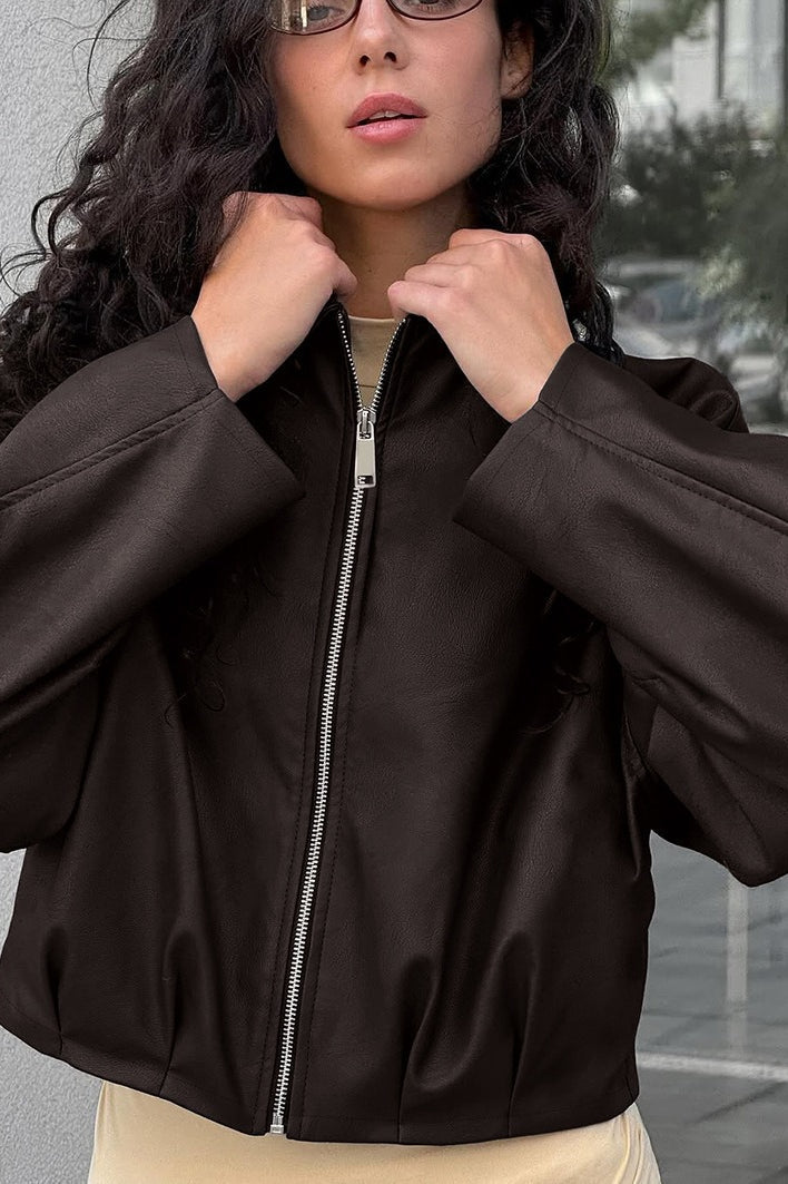 Lune London | Suede Moto Style Jacket