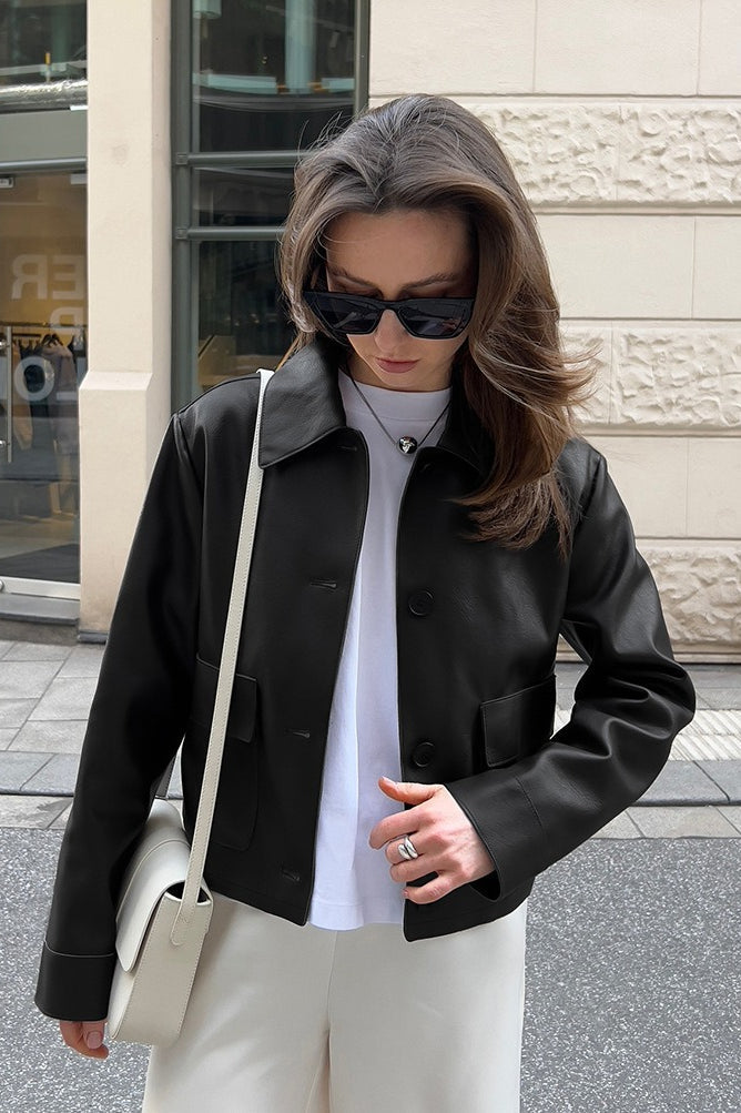 Lune London | Moto style leather jacket