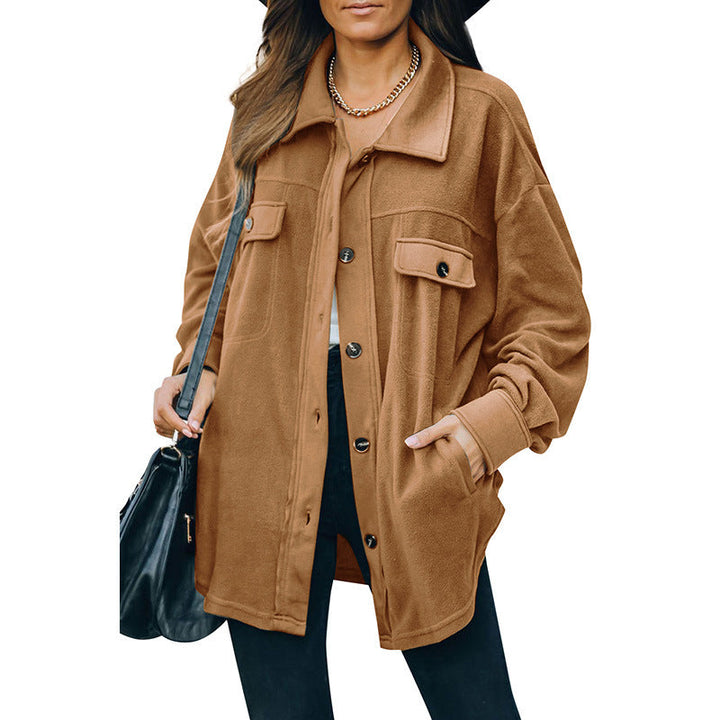 Lune London | Fleece button jacket.