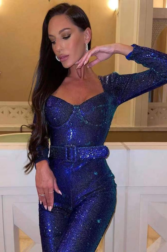 Lune London | Marissa Sequin Jumpsuit