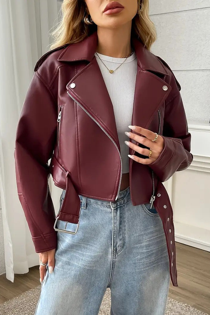 Lune London | Short Leather Jacket