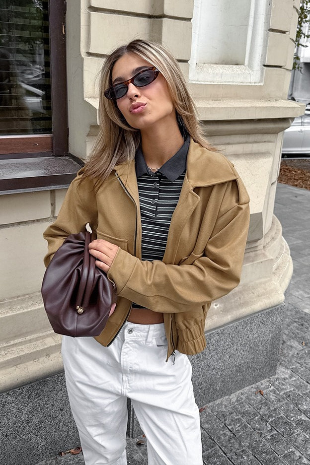 Lune London | Fit Brown Suede Jacket
