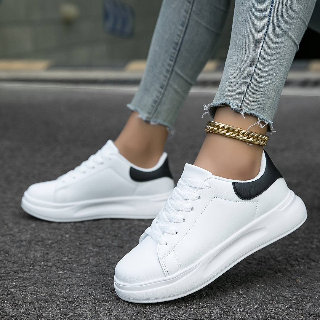 Lune London | Orthopedic White Sneakers