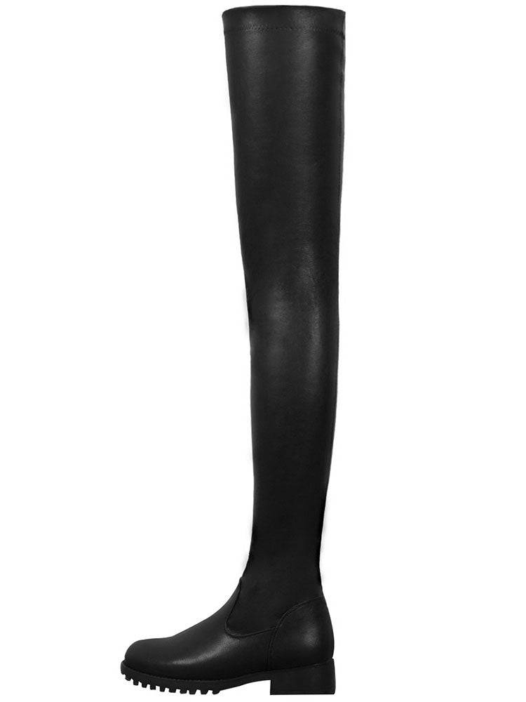 Lune London | Flat Over-The-Knee Boots for Winter