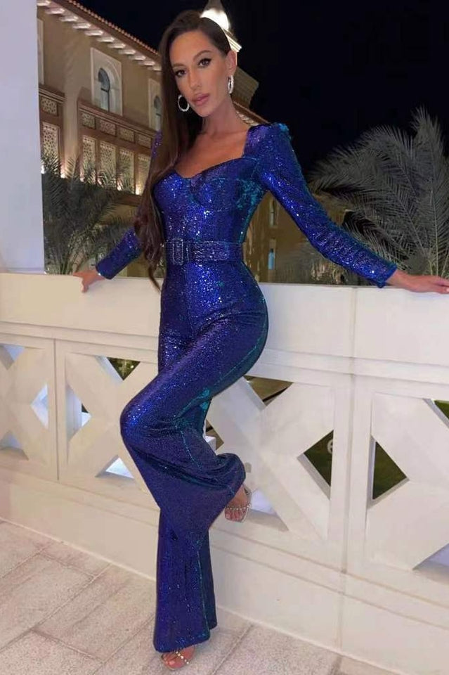 Lune London | Marissa Sequin Jumpsuit