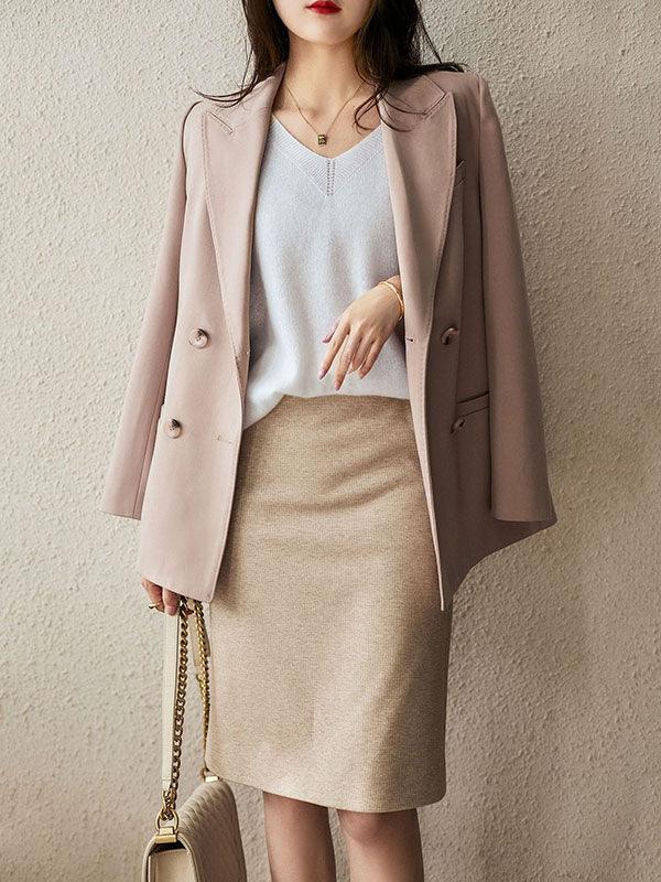 Lune London | Luxurious soft cashmere V neck sweater for women