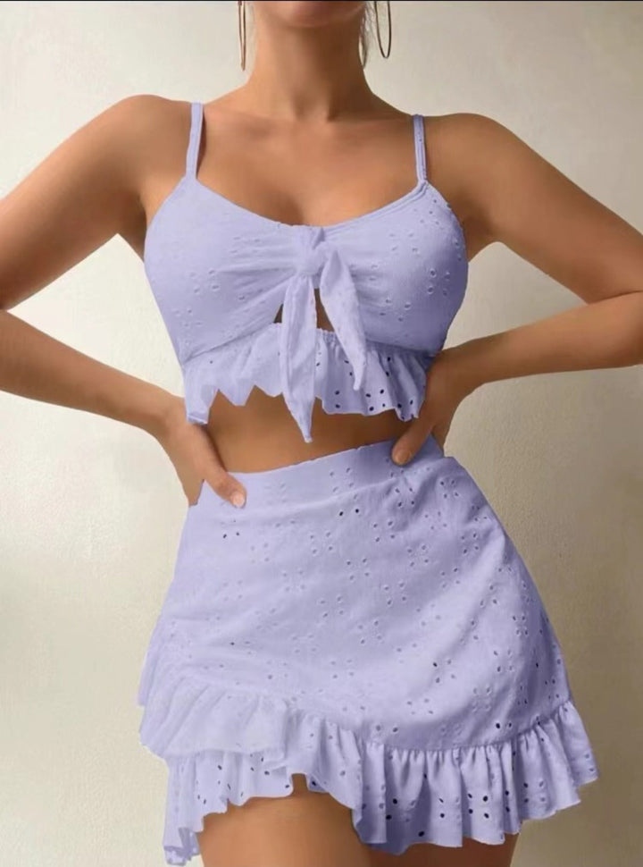 Lune London | Split Swimsuit Hip Skirt
