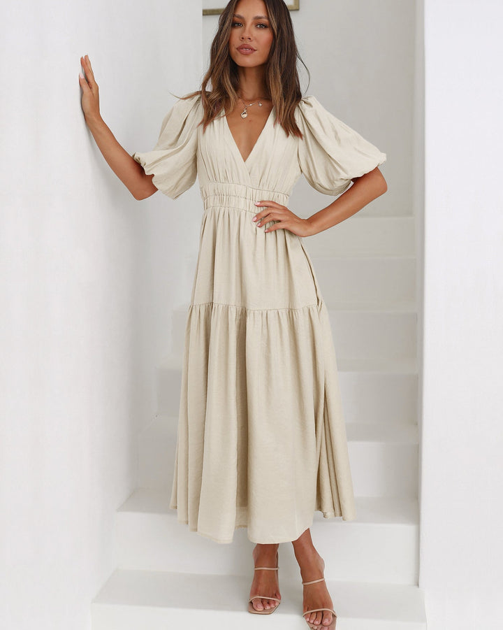 Lune London | Dress with Puff Sleeves for Women