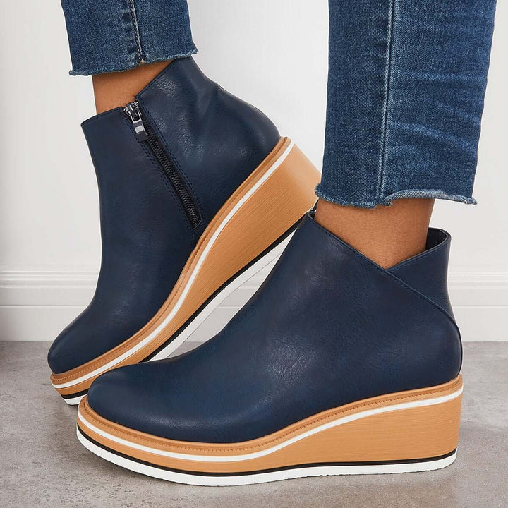 Lune London | Ankle Boot with Side Zipper