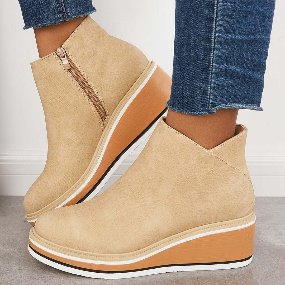 Lune London | Ankle Boot with Side Zipper