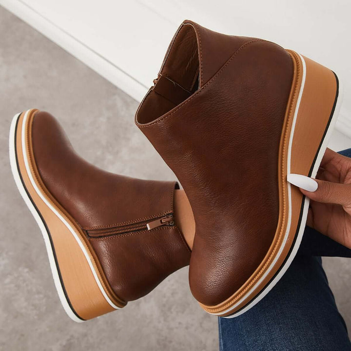 Lune London | Ankle Boot with Side Zipper