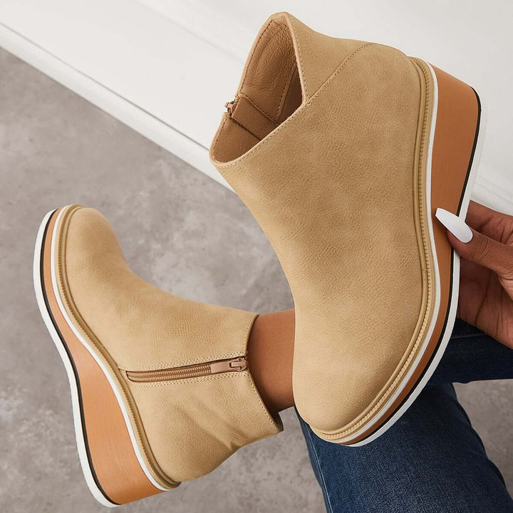 Lune London | Ankle Boot with Side Zipper