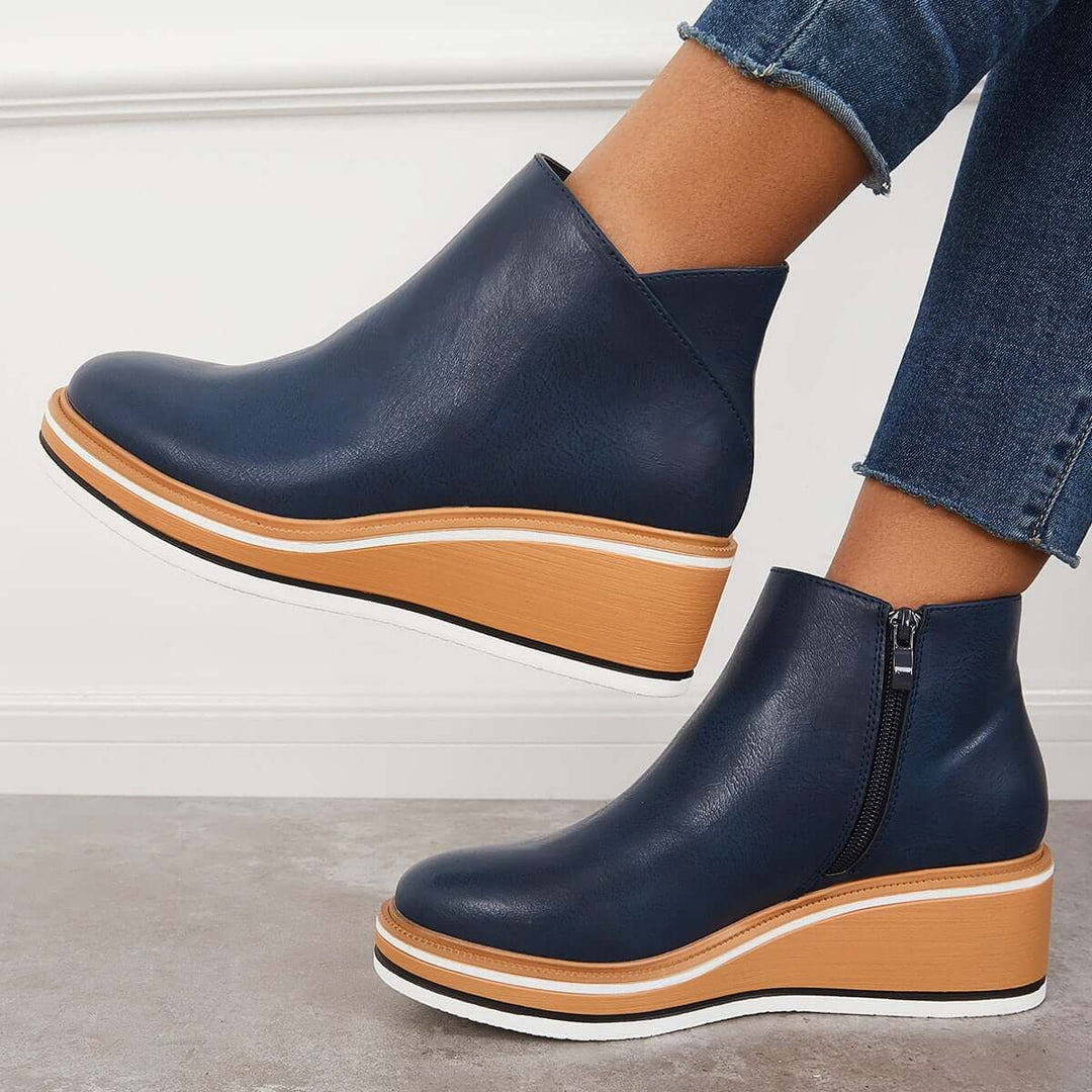 Lune London | Ankle Boot with Side Zipper