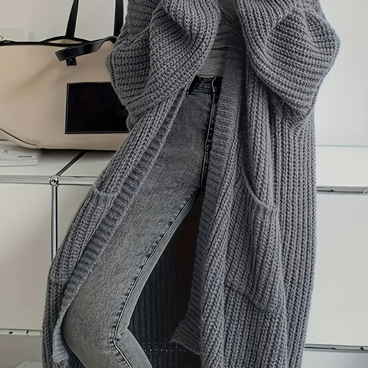 Lune London | Cozy knit cardigan with belt for women