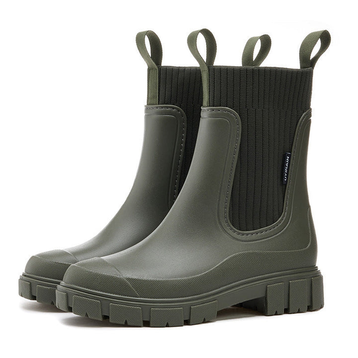 Lune London | Women's Rain Boots - Waterproof Non-Slip Rainy Weather