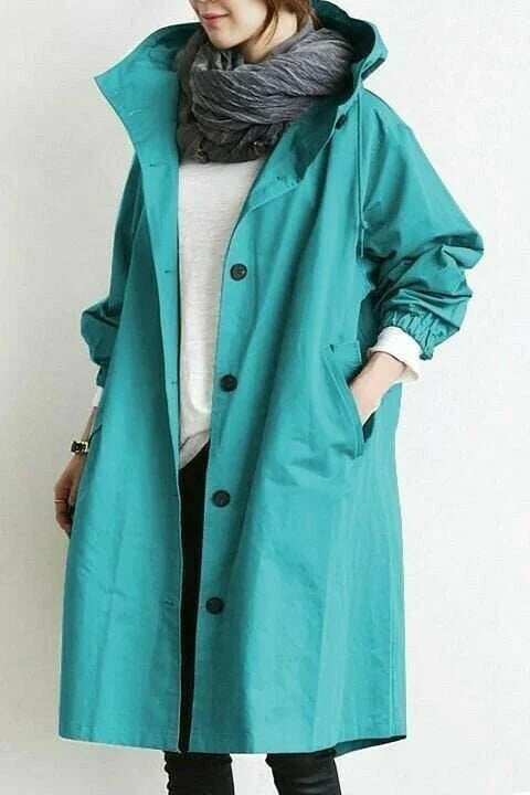 Lune London | Oversized Hoodie Windbreaker Rain Jacket