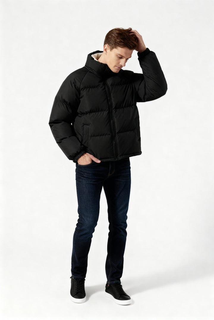 Lune London | Fleece-Lined Puffer Jacket