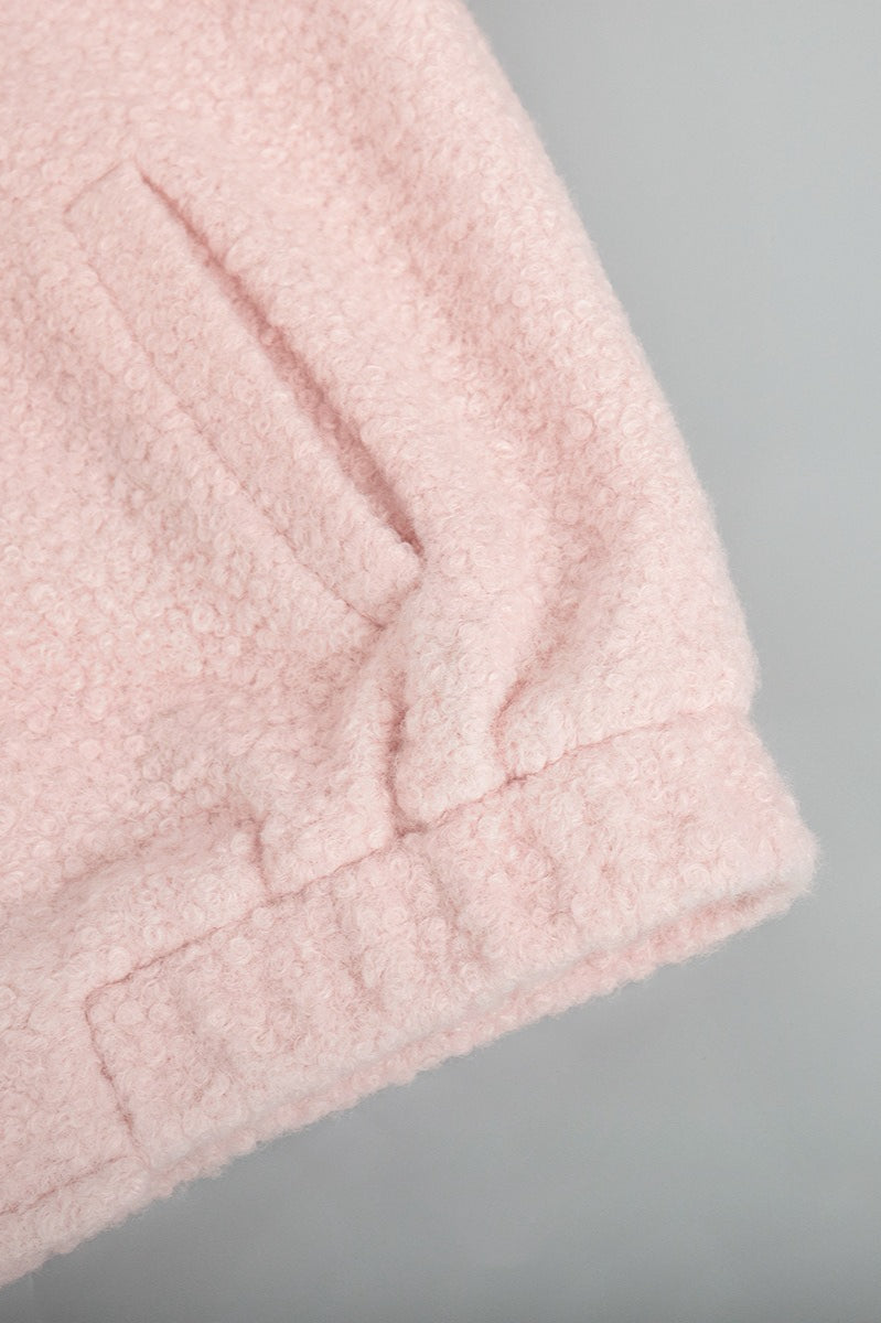 Lune London | Pink Faux Fur Short Jacket