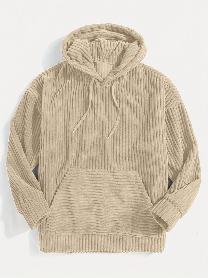 Lune London | Komfort ribbed velvet hoodie
