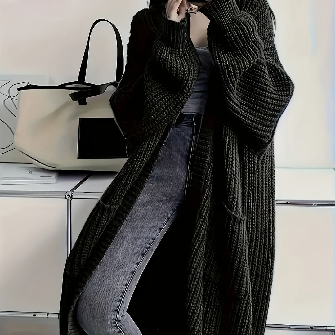 Lune London | Cozy knit cardigan with belt for women
