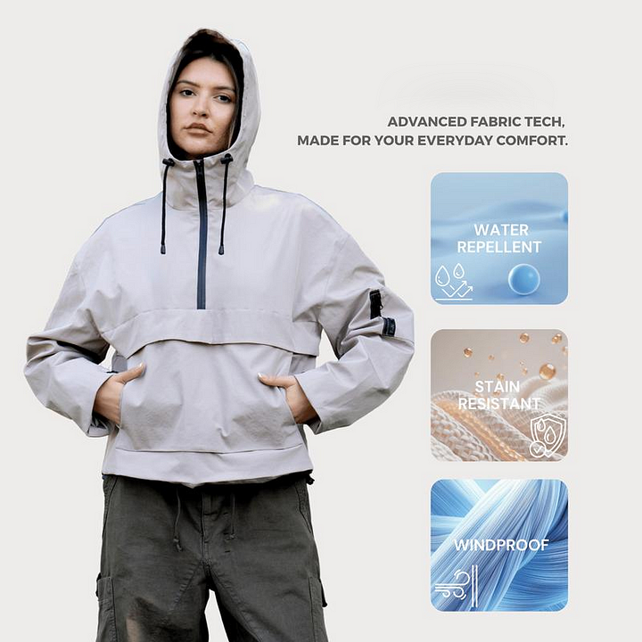 Lune London | Women's 3-in-1 Waterproof Jacket for Outdoor Adventures