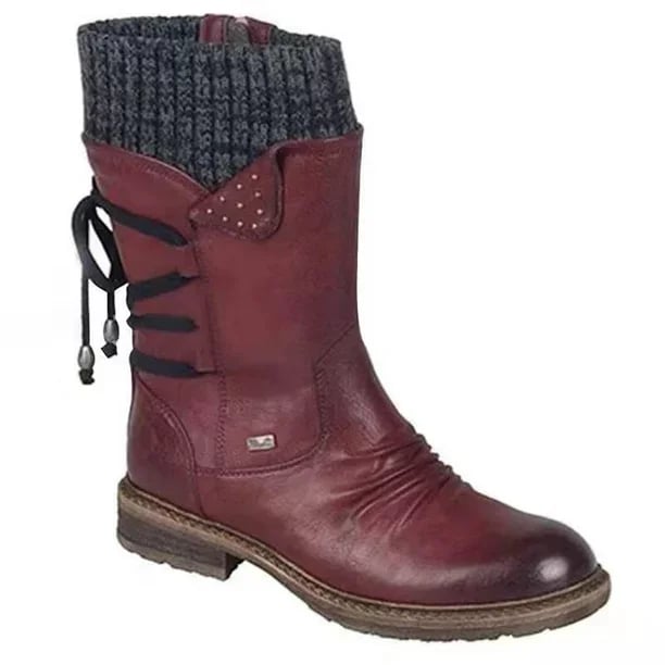 Chic Und Stil | Waterproof Boots with Zipper