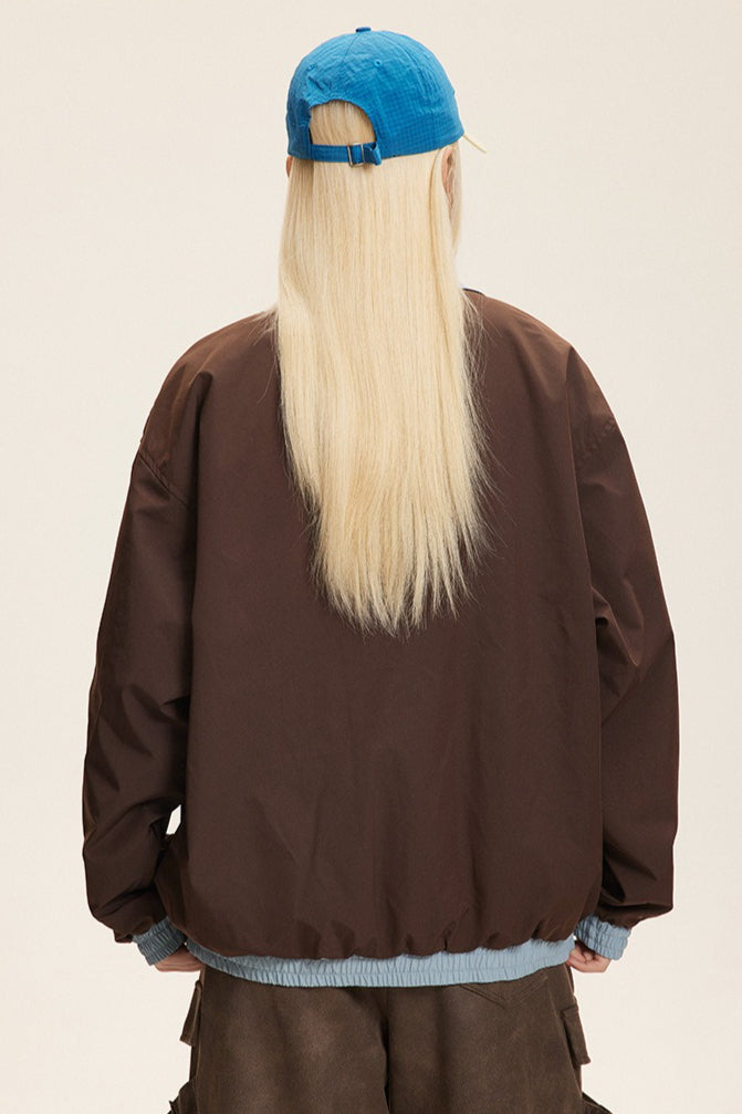 Lune London | Stand collar color combination jacket
