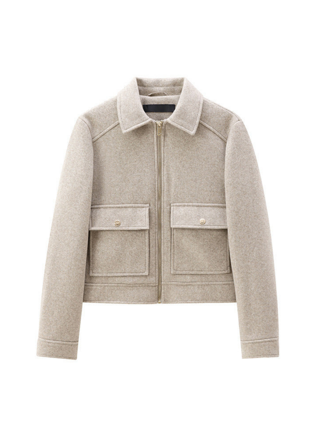 Lune London | Lapel Zipper Jacket