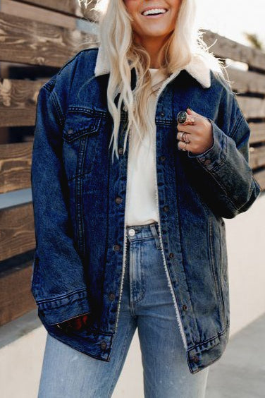 Lune London | Padded Jeans Bomber Jacket