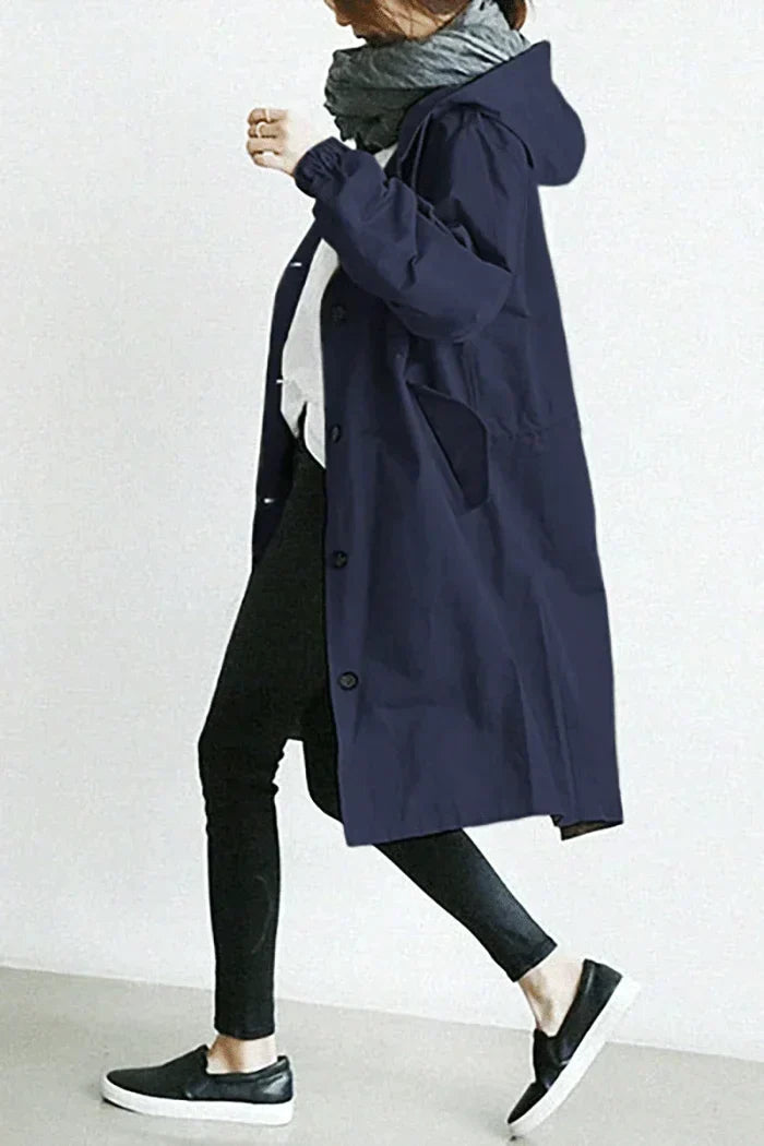 Lune London | Oversized Hoodie Windbreaker Rain Jacket