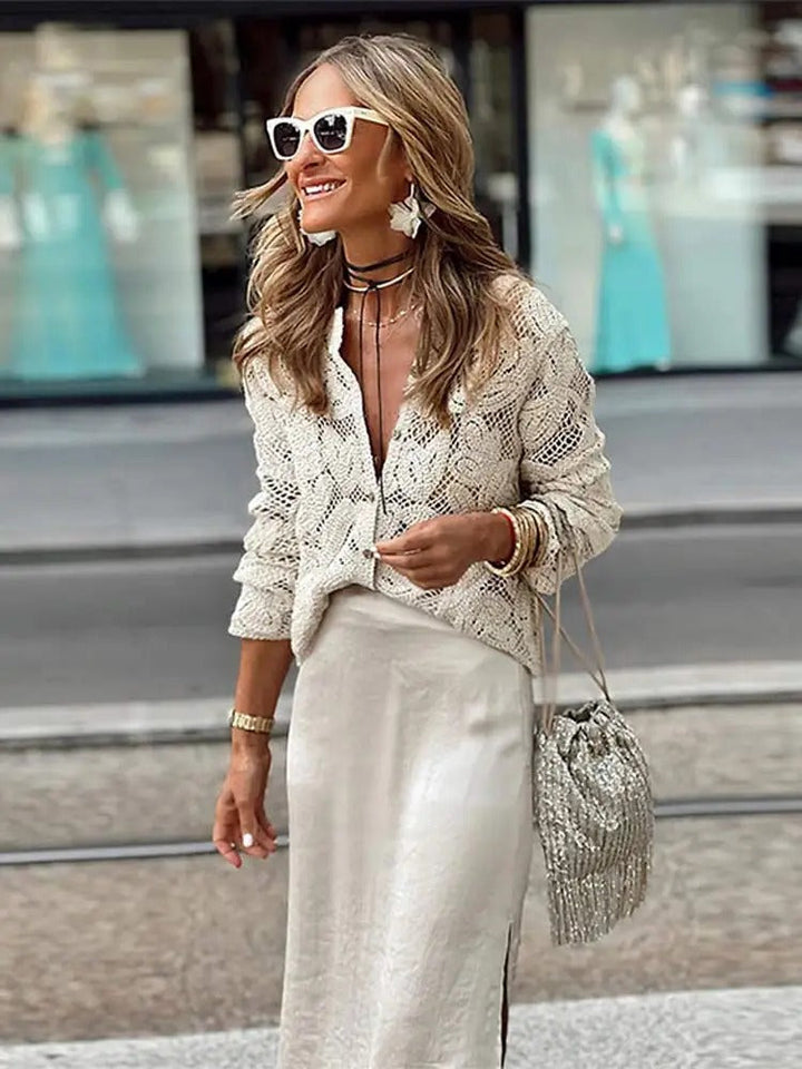 Lune London | Hand-crocheted cardigan