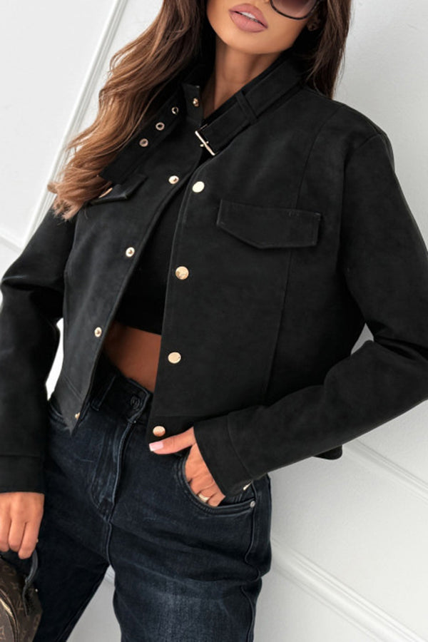 Lune London | Stylish long-sleeved casual jacket with buttons