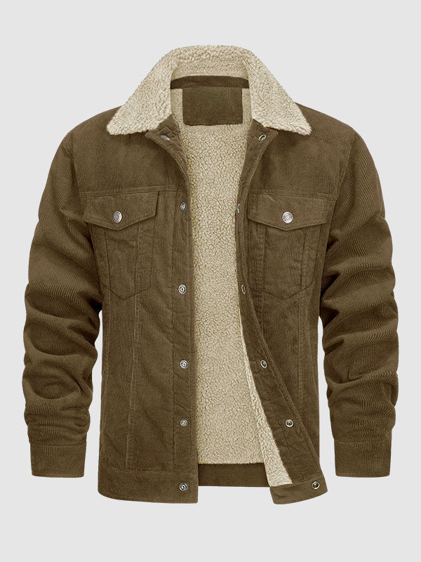 Lune London | Men's Vintage Cord Fuzzy Fleece