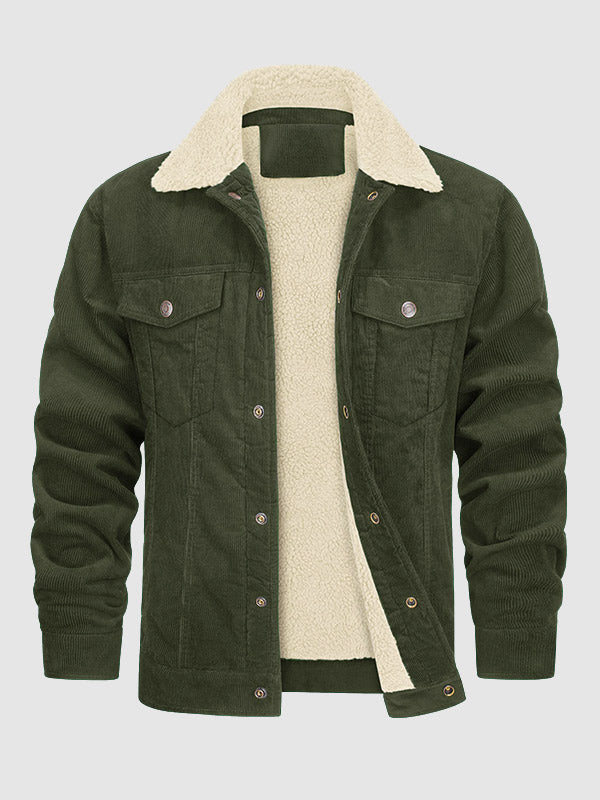 Lune London | Men's Vintage Cord Fuzzy Fleece