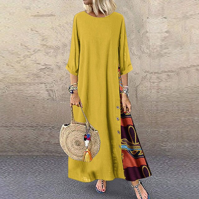 Lune London | Summer dress made of cotton and linen