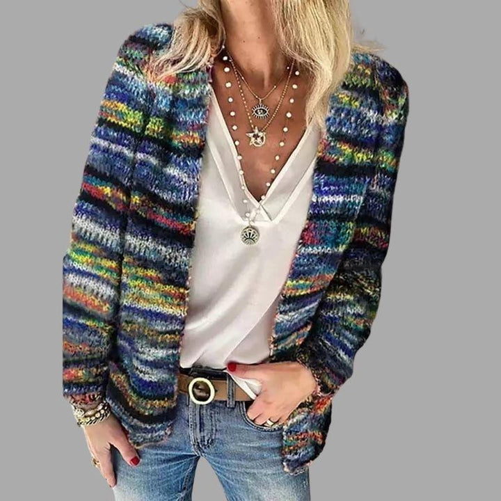 Lune London | Multicolored Warm Cardigan for Women